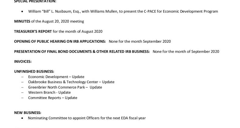 thumbnail of Final EDA Agenda for September 17, 2020