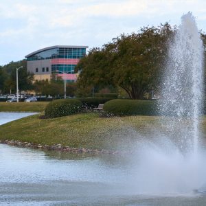 Oakbrooke Business & Technology Center Pond | Chesapeake Economic Development | Properties