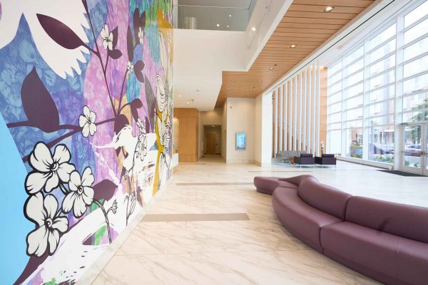 Colorful Interior of Building at Summit Pointe | Chesapeake Economic Development